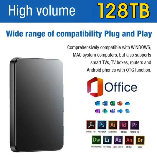 Portable External SSD USB 3.1 Gen 2